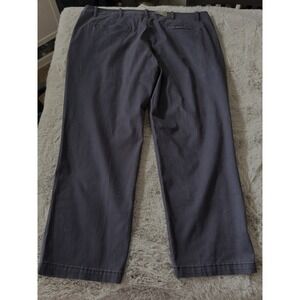 Mutual Weave Pants Size 46X29 Navy Casual Flat Front new